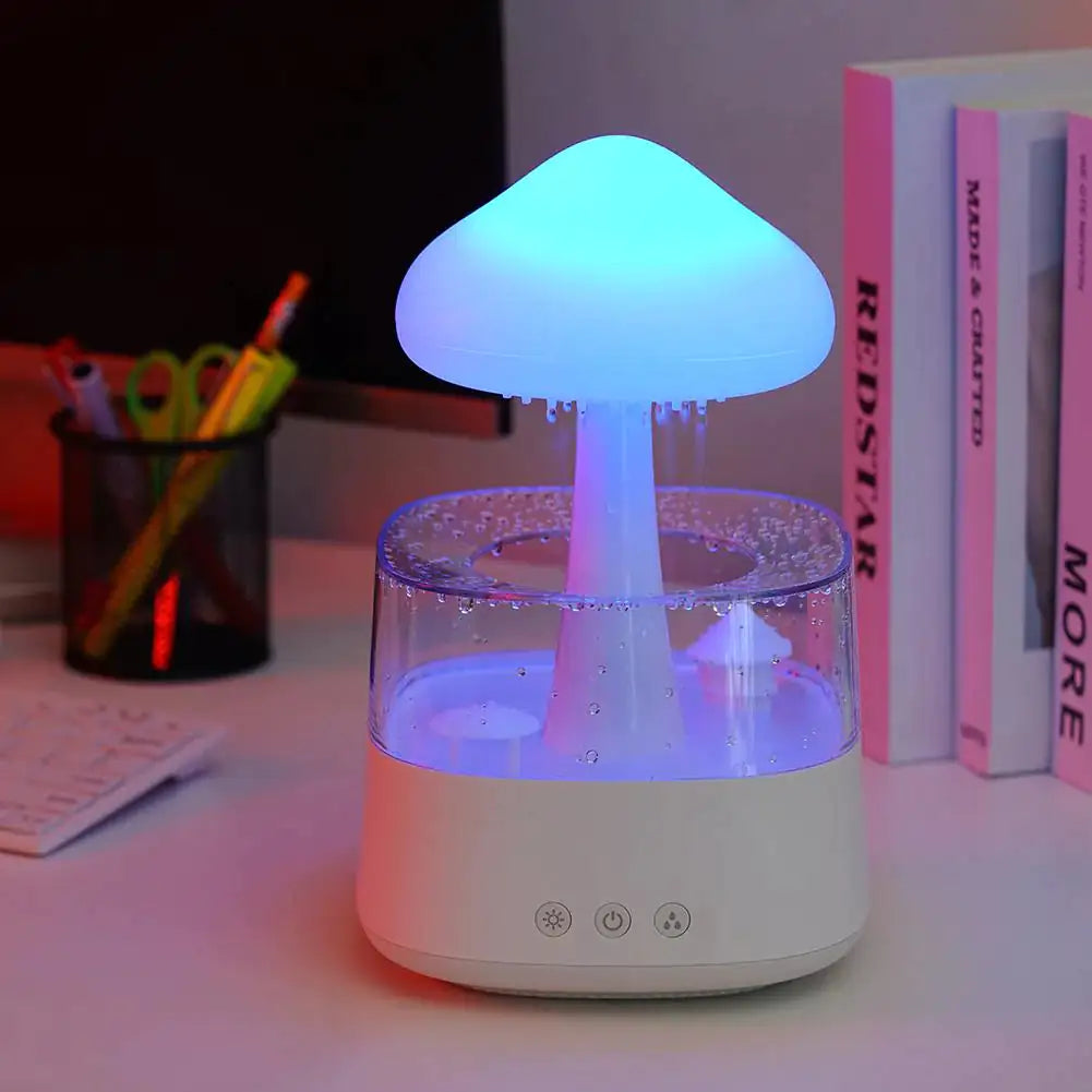 Humidificador de Aire con Forma de Seta y Nube