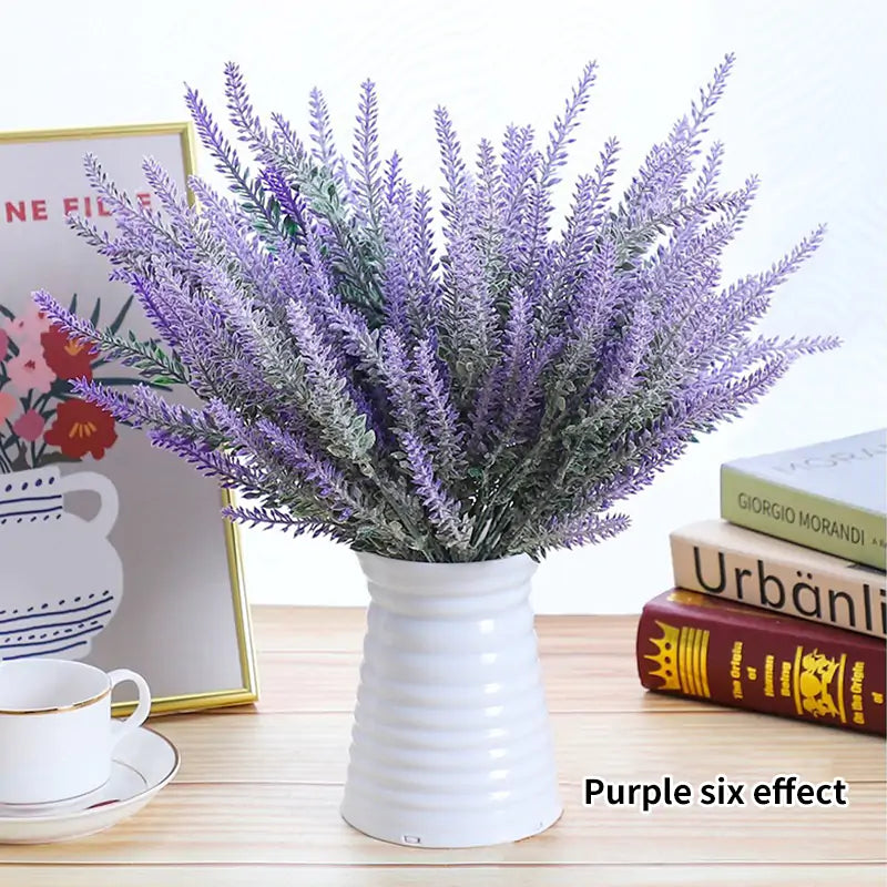 Artificial lavender bouquet