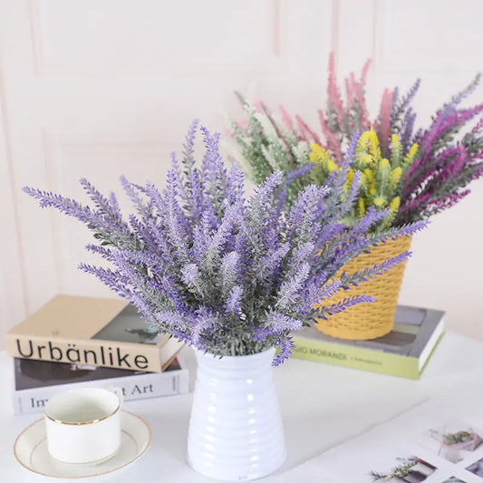 Artificial lavender bouquet