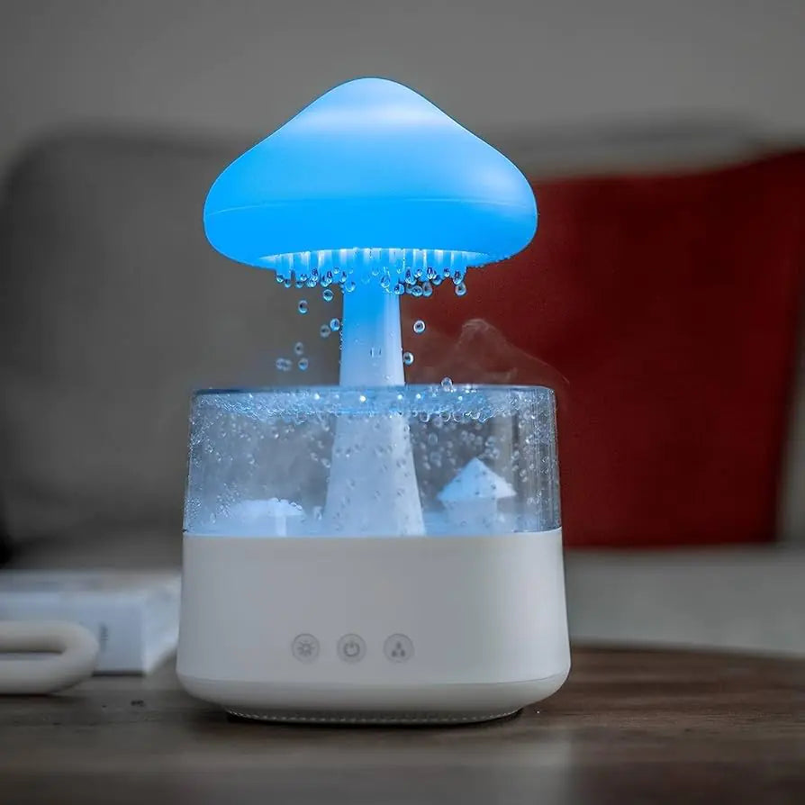 Humidificador de Aire con Forma de Seta y Nube