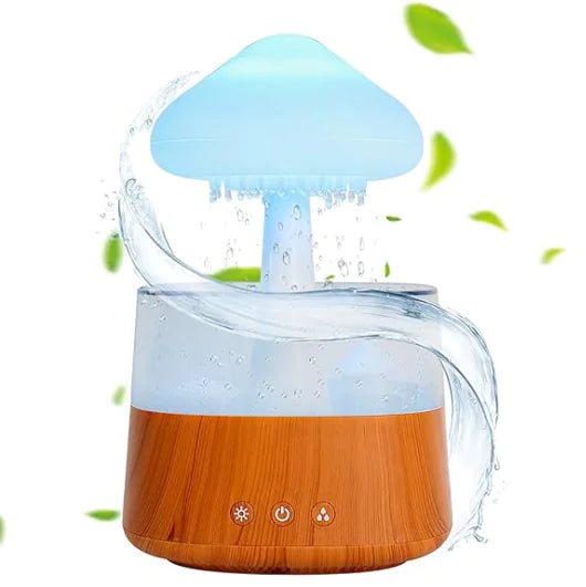 Humidificador de Aire con Forma de Seta y Nube